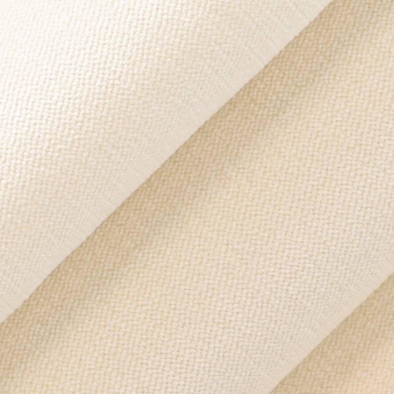 Ivory Fade Resistant Plain Microfiber Velvet Upholstery Fabric by The Yard - SKU: Lawrence Cloud